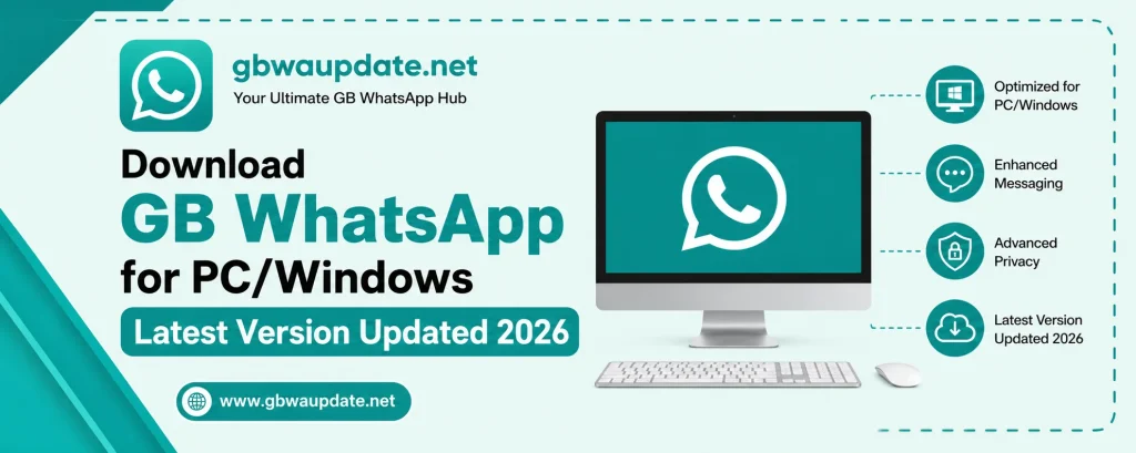 GB WhatsApp download for PC and Windows